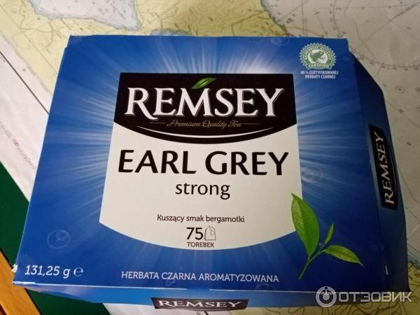 Черный чай Remsey Earl Grey Strong фото