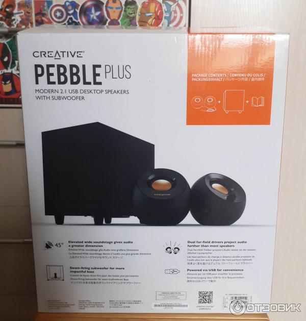 Колонки Creative PEBBLE Plus фото