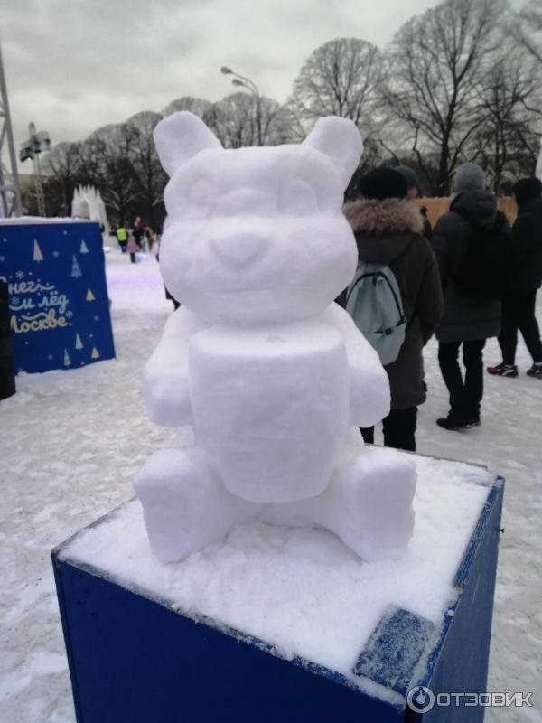 Фестиваль Снег и лед в Парке Горького (Россия, Москва) фото