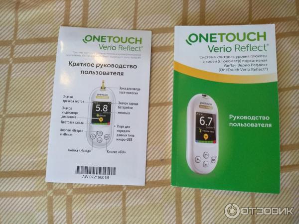 Verio reflect глюкометр фото