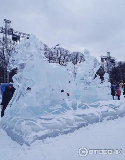 Фестиваль Снег и лед в Парке Горького (Россия, Москва) фото