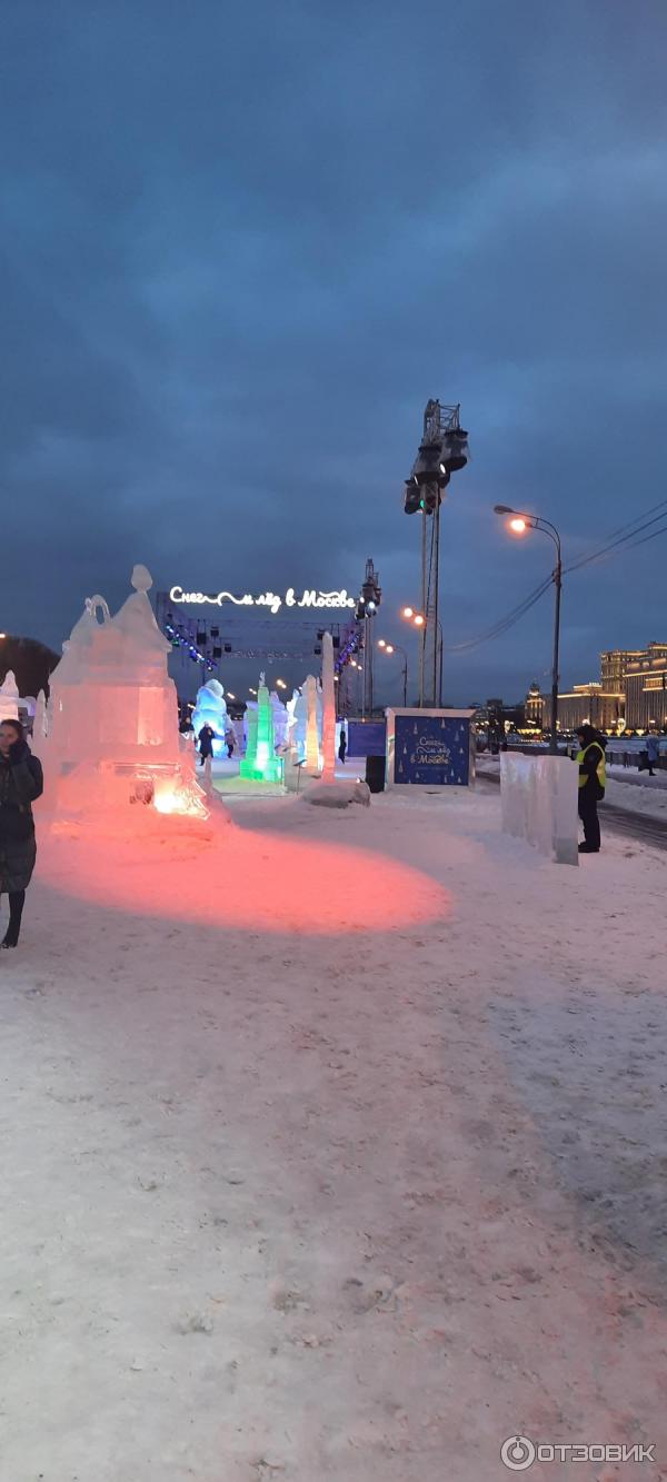 Фестиваль Снег и лед в Парке Горького (Россия, Москва) фото