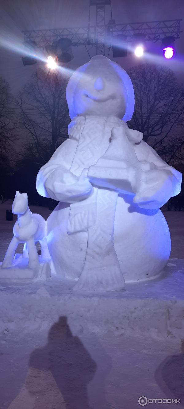 Фестиваль Снег и лед в Парке Горького (Россия, Москва) фото