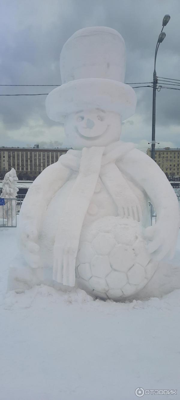 Фестиваль Снег и лед в Парке Горького (Россия, Москва) фото