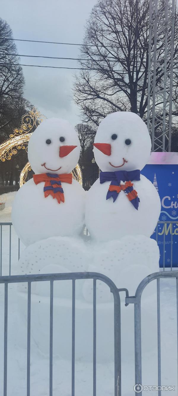 Фестиваль Снег и лед в Парке Горького (Россия, Москва) фото