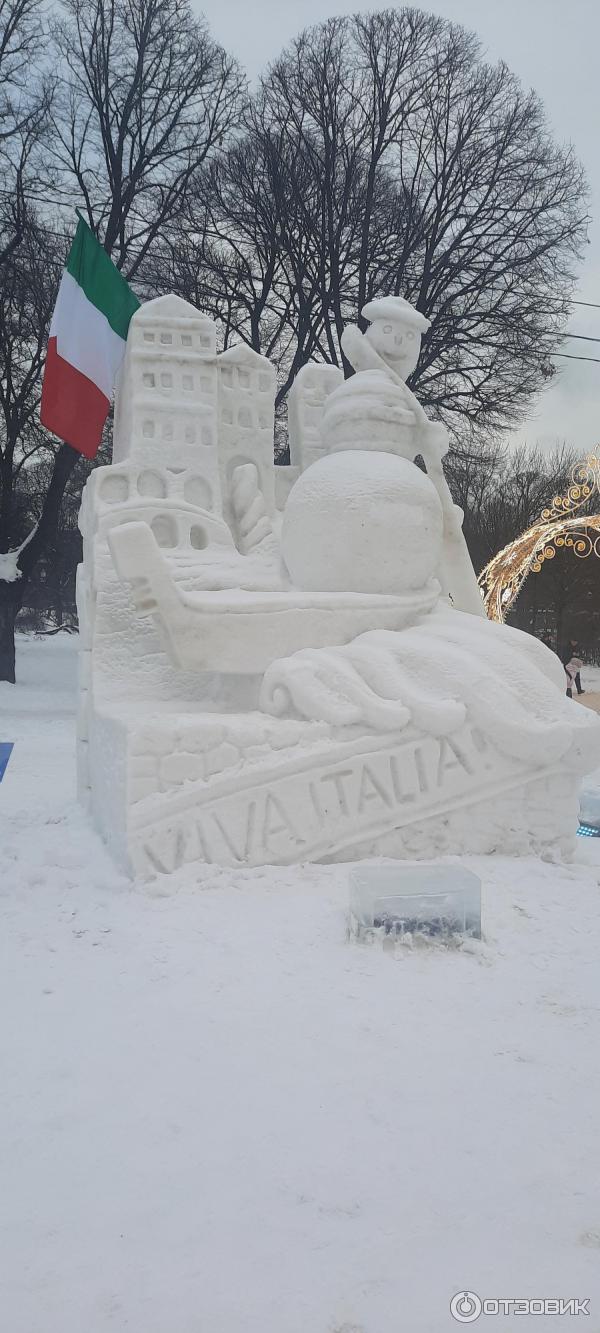 Фестиваль Снег и лед в Парке Горького (Россия, Москва) фото