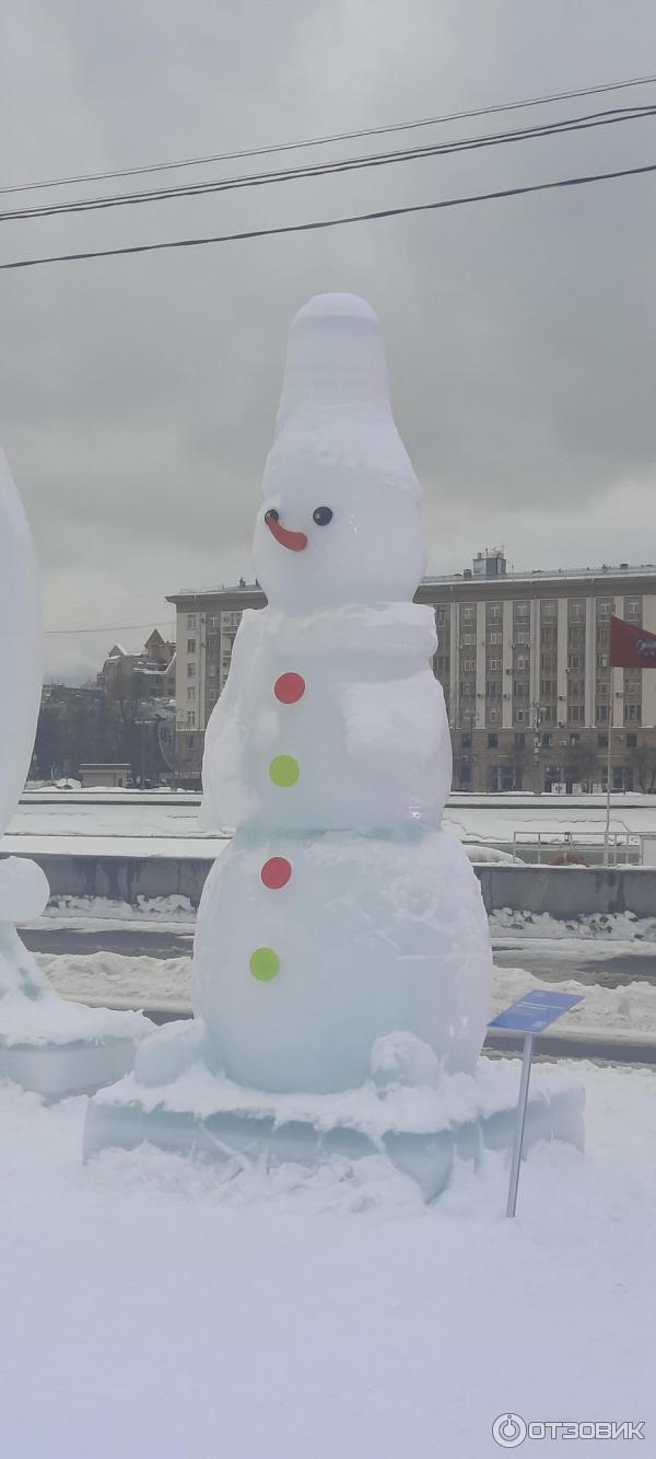 Фестиваль Снег и лед в Парке Горького (Россия, Москва) фото