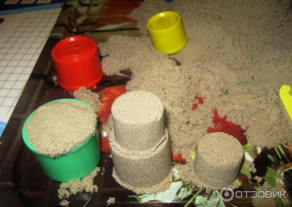 Кинетический песок для детей Kinetic Sand фото