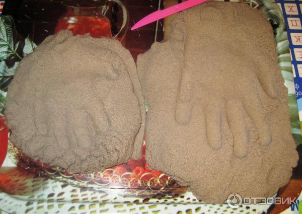 Кинетический песок для детей Kinetic Sand фото