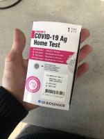 Экспресс-тест для самотестирования всей семьи SD Biosensor Standard Q COVID-19 Ag Home фото