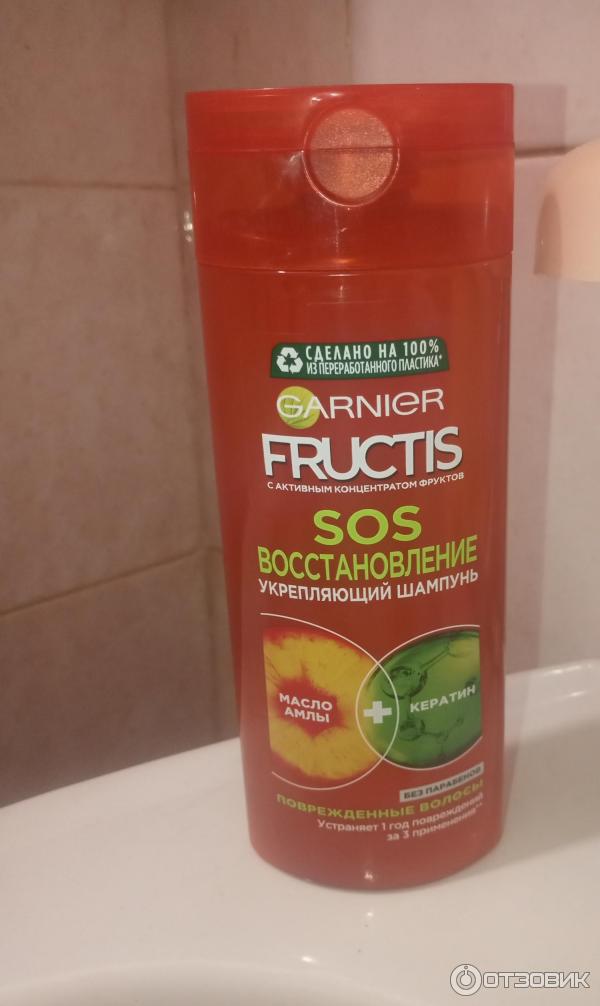 Шампунь Garnier Fructis SOS восстановление фото