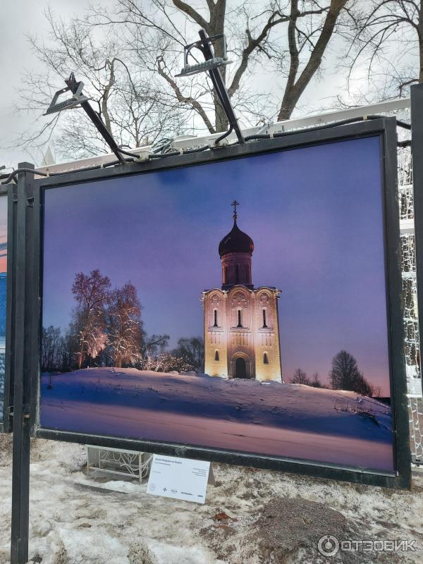 Выставка Зимние истории на Тверском бульваре (Россия, Москва) фото