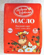 Масло сливочное Добрая Буренка 82,5% фото