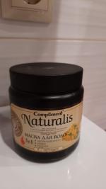 Маска для волос Compliment Naturalis 3 в 1 с горчицей фото