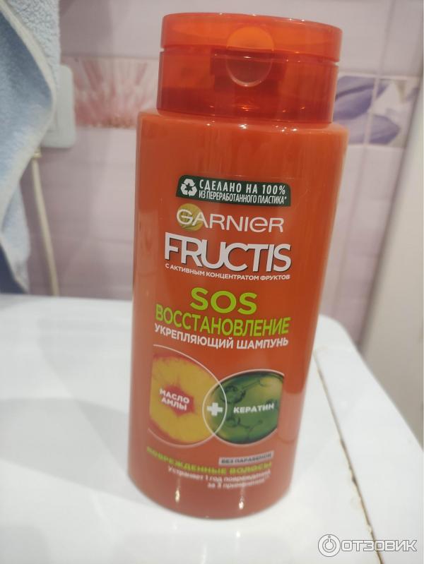 Шампунь Garnier Fructis SOS восстановление фото