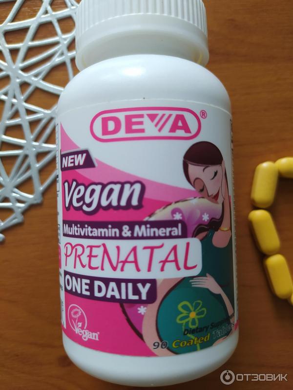 Мультивитаминный комплекс Deva Vegan Prenatal фото