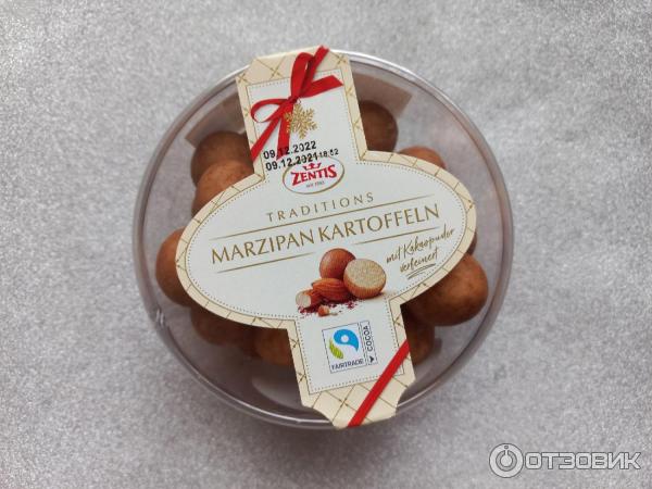 Конфеты Марципан Zentis Marzipan Kartoffeln отзывы