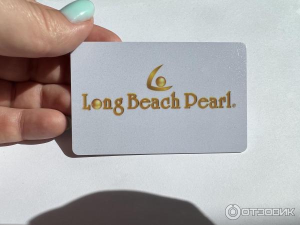 Золотое кольцо long Beach Pearl фото