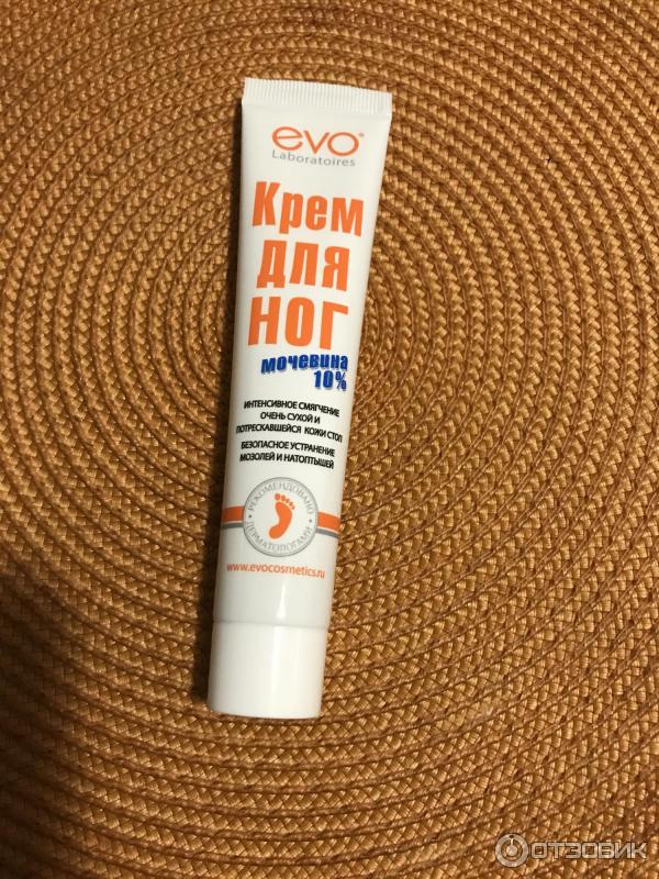 Крем для ног с мочевиной серии Эво фото