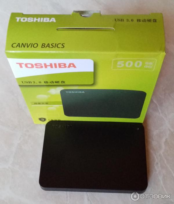 Внешний жесткий диск TOSHIBA Canvio Basics 500Gb фото