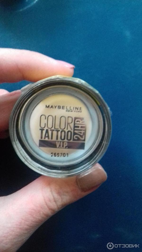 Тени Maybelline Color Tattoo 24hr фото