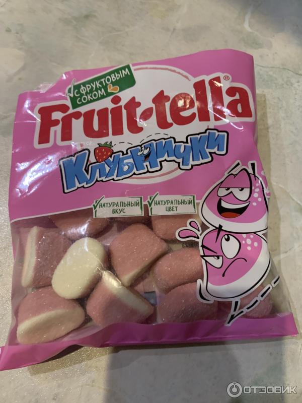 Мармелад жевательный Fruittella Клубнички фото