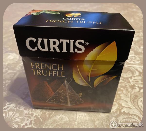 Чай черный Curtis French Truffle Французский трюфель в пирамидках фото