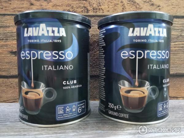 Молотый кофе Lavazza Club фото