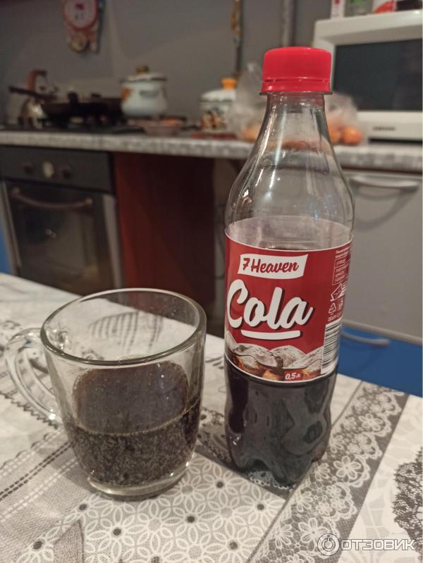 Напиток безалкогольный сильногазированный 7 Heaven Cola фото