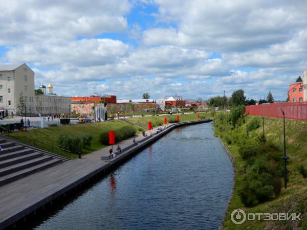 Прогулка по Казанской набережной (Россия, Тула) фото