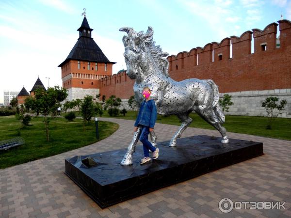 Прогулка по Казанской набережной (Россия, Тула) фото