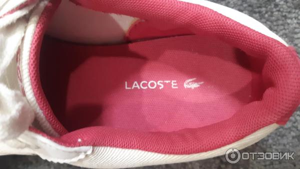 Женские кеды Lacoste фото