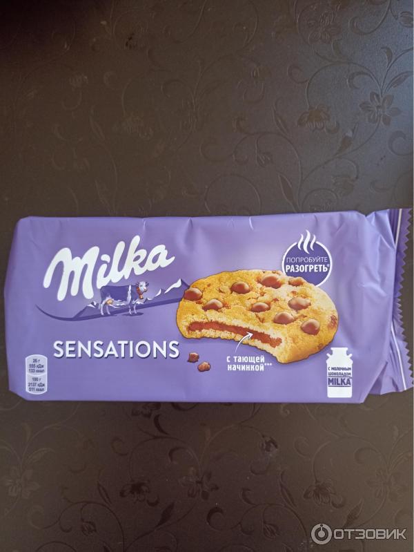 Печенье Milka Sensations фото