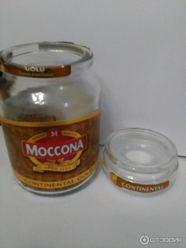 Кофе Moccona Continental Gold растворимый фото