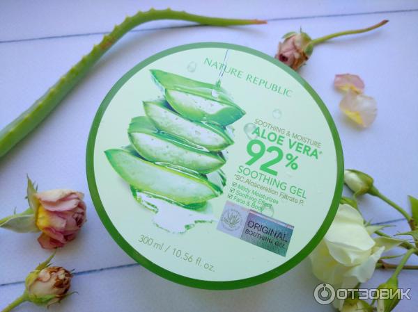 Многофункциональный крем для тела и лица Nature Republic Soothing Moisture Aloe Vera фото