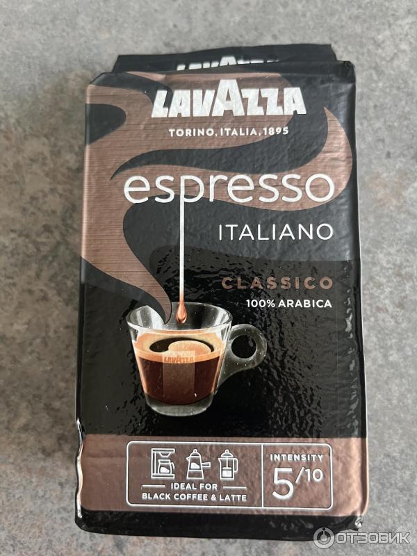 Кофе молотый Lavazza Espresso 100% арабика фото