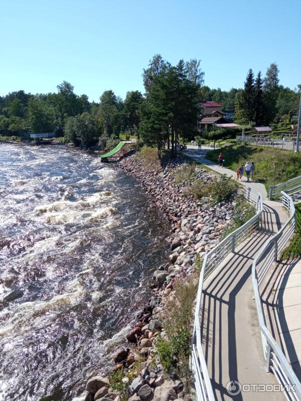 Отдых в Лосево и рафтинг на р. Вуокса (Россия, Ленинградская область) фото