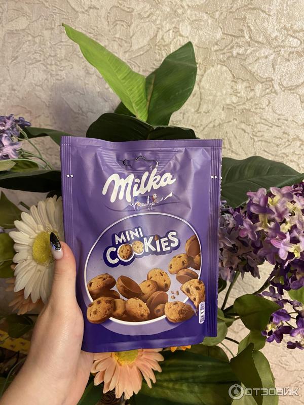 Печенье Milka Mini Cookies фото