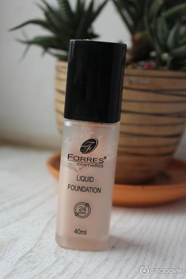 Тональный крем Farres Cosmetics Liquid foundation 24 hour фото