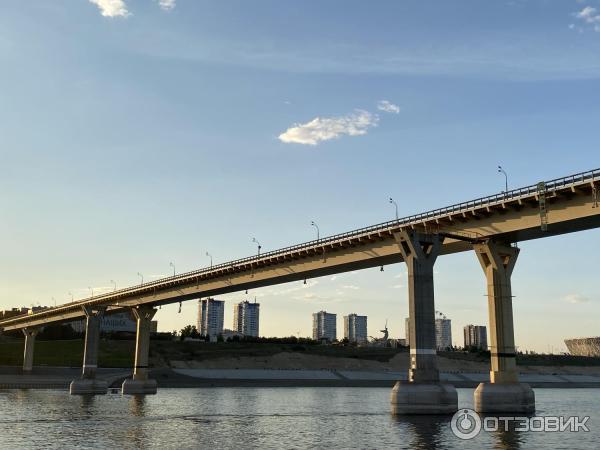 Прогулка на теплоходе по реке Волга (Россия, Волгоград) фото