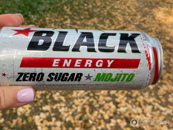 Энергетический напиток Black Energy Zero со вкусом Мохито фото