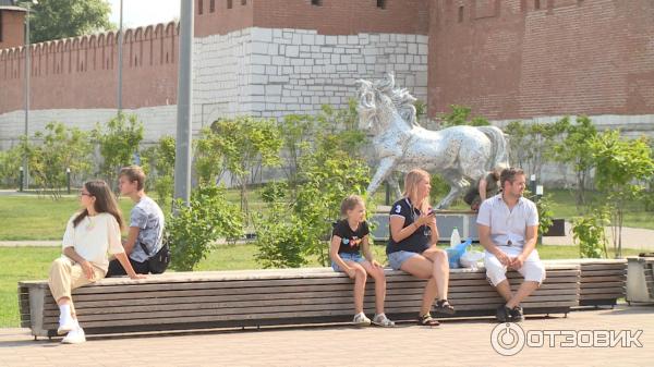 Прогулка по Казанской набережной (Россия, Тула) фото