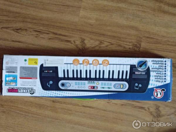 Детский синтезатор с микрофоном Electronic Keyboard SK-3738 фото