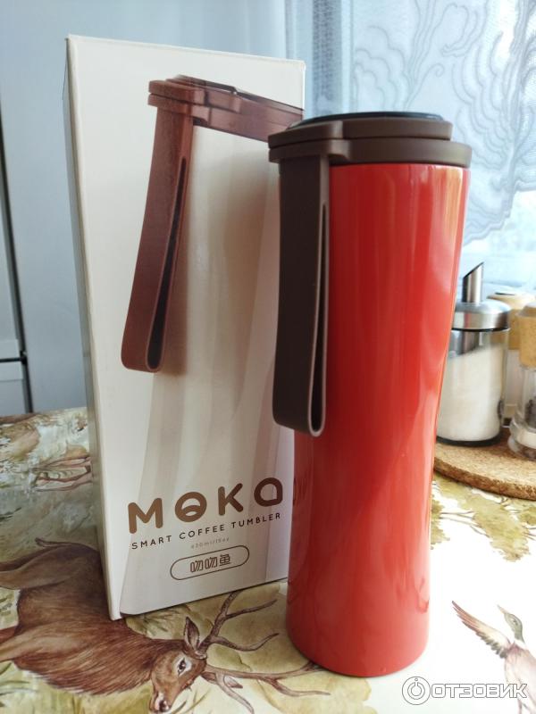 Термокружка Xiaomi KissKissFish MOKA Smart Coffee Tumbler