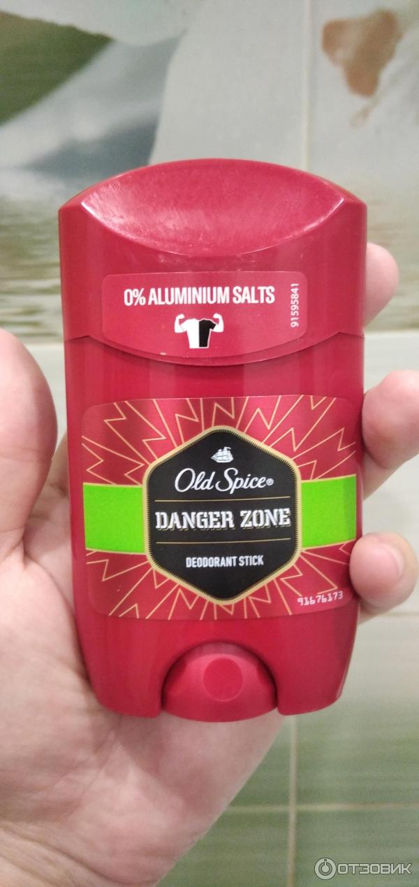 Твердый дезодорант Old Spice Danger Zone фото