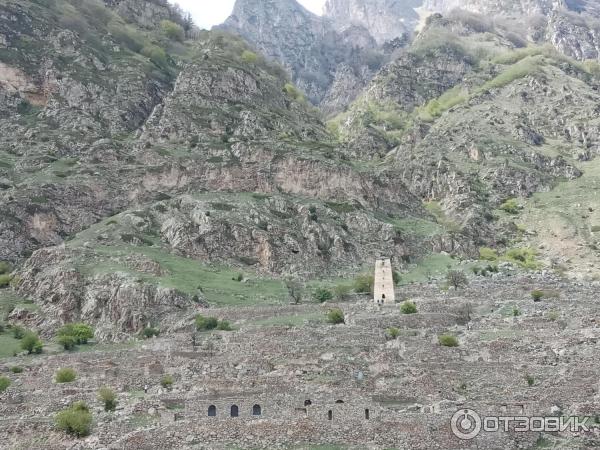 Развалины аула Кюнлюм (Россия, Верхняя Балкария) фото