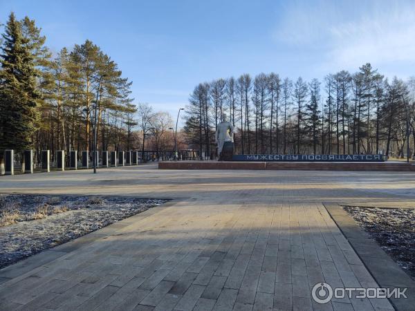 Памятник Мужеству посвящается