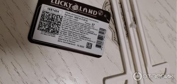 Обувь домашняя женская Lucky Land пантолеты фото
