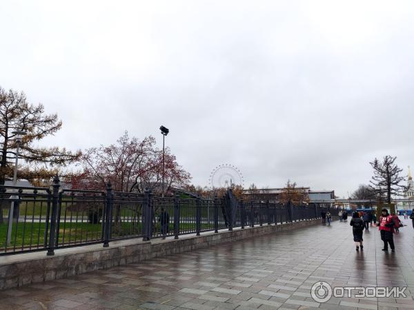 Колесо обозрения Солнце Москвы на территории на территории ВДНХ (Россия, Москва) фото
