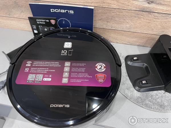 Робот-пылесос Polaris PVCR Wave 15 WiFi IQ Home Aqua фото